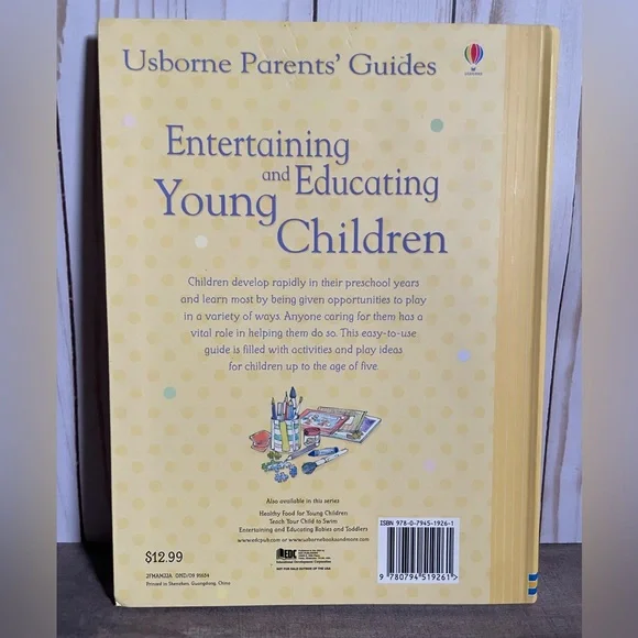 NEW Usborne Parents’ Guides Entertaining and Educating Young Children kids book - Picture 2 of 12